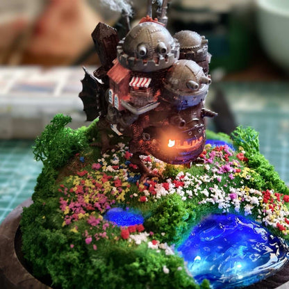 Artisan 3D Miniature Scenes - Howl's Moving Castle #2