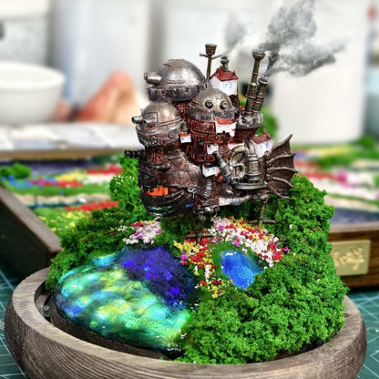 Artisan 3D Miniature Scenes - Howl's Moving Castle #2