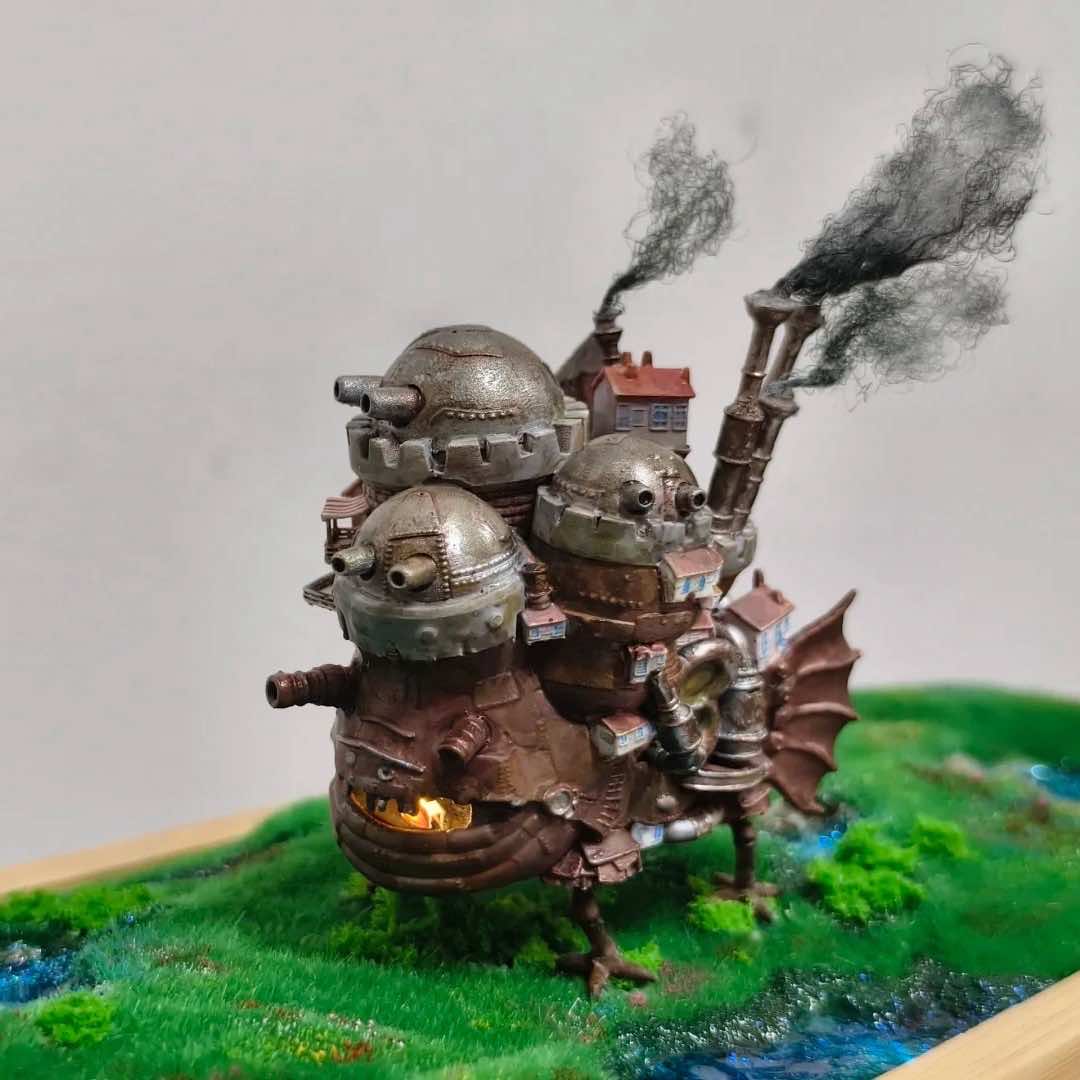 Artisan 3D Miniature Scenes - Howl's Moving Castle - eulique shop
