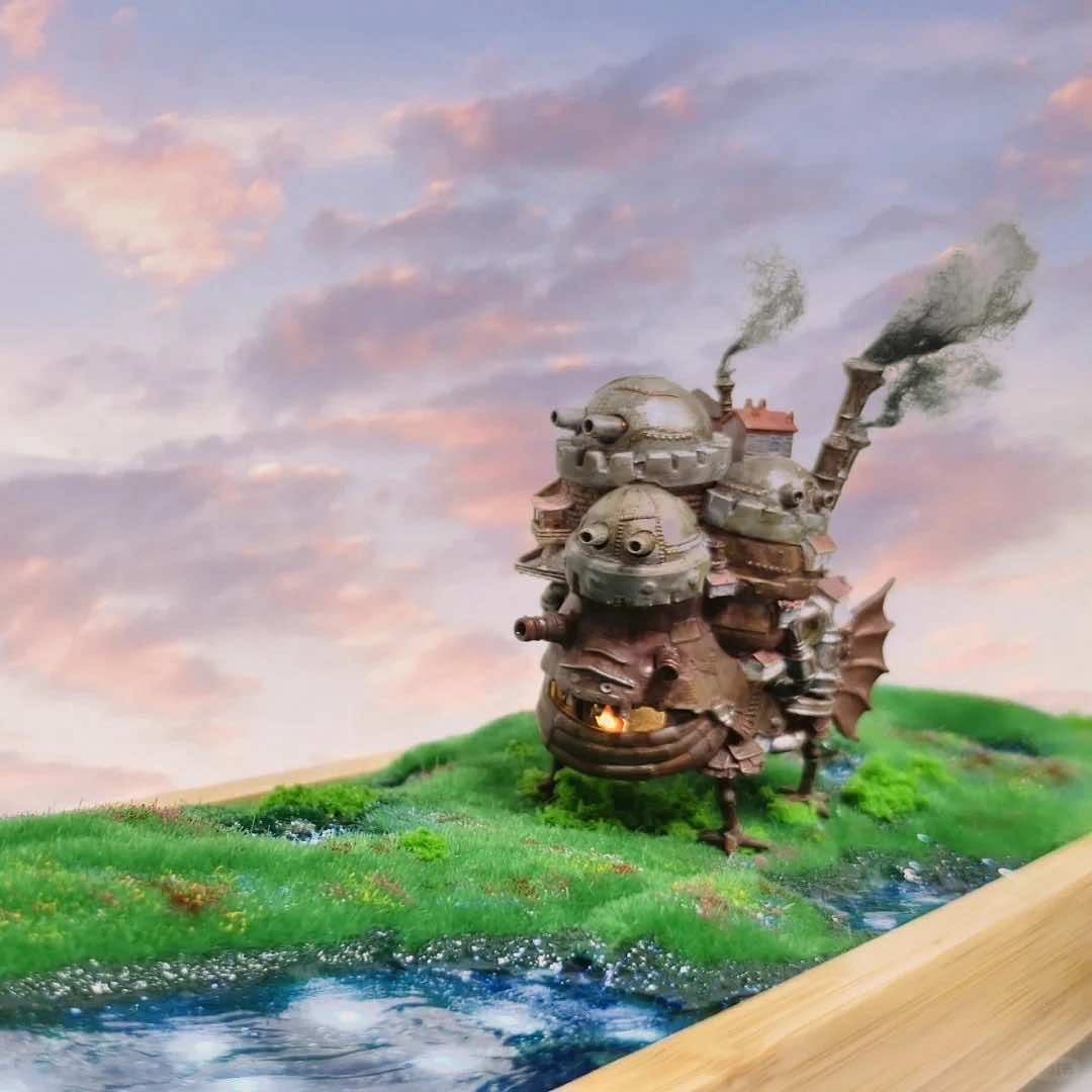 Artisan 3D Miniature Scenes - Howl's Moving Castle