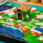 Artisan 3D Miniature Scenes - Howl's Secret Garden - eulique shop