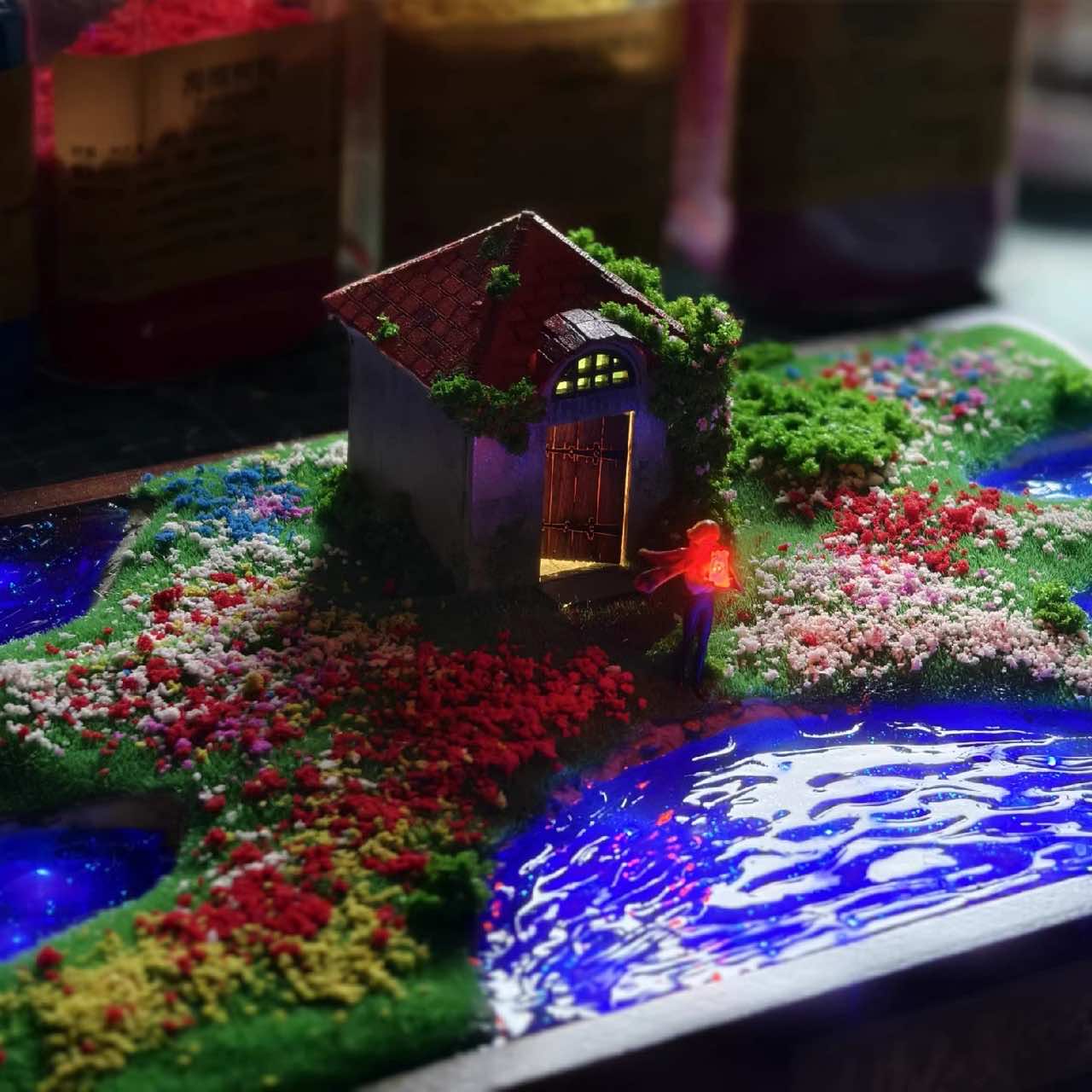 Artisan 3D Miniature Scenes - Howl's Secret Garden #2