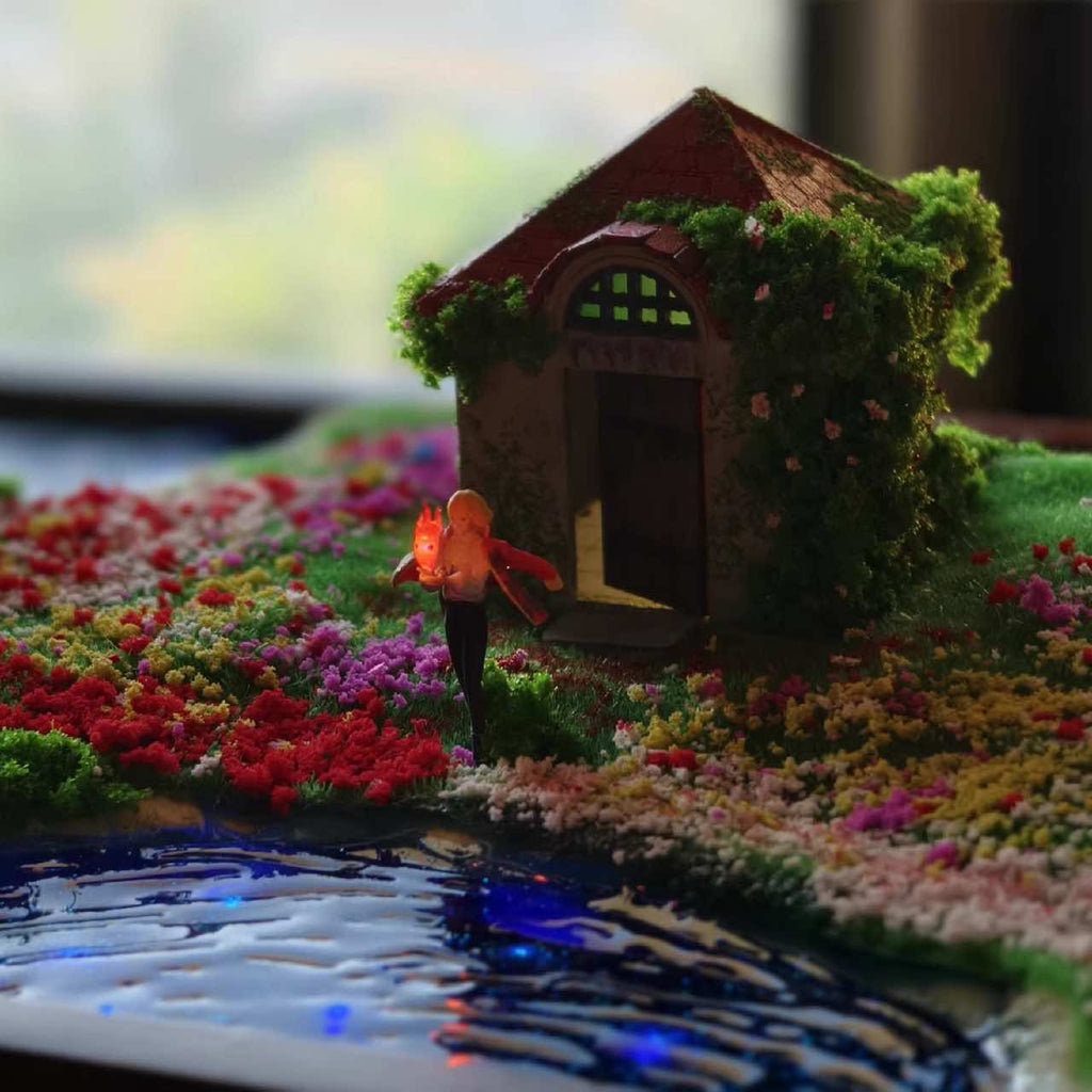 Artisan 3D Miniature Scenes - Howl's Secret Garden #2 - eulique shop