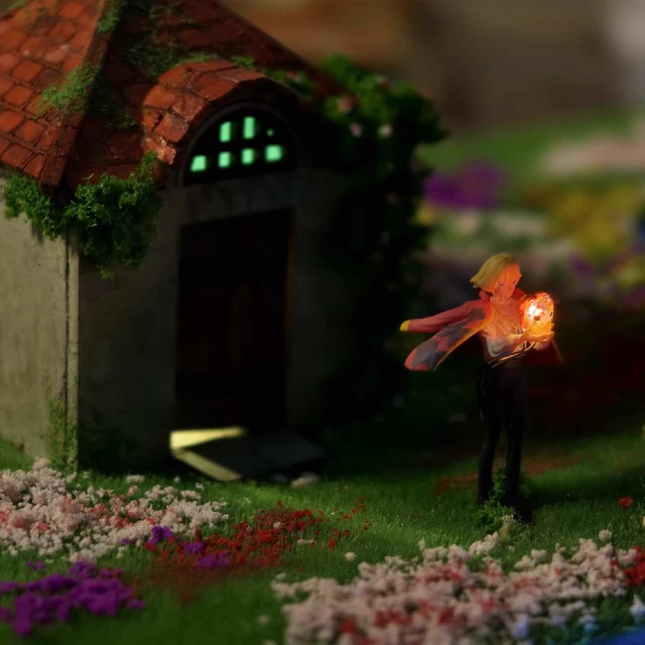 Artisan 3D Miniature Scenes - Howl's Secret Garden #2