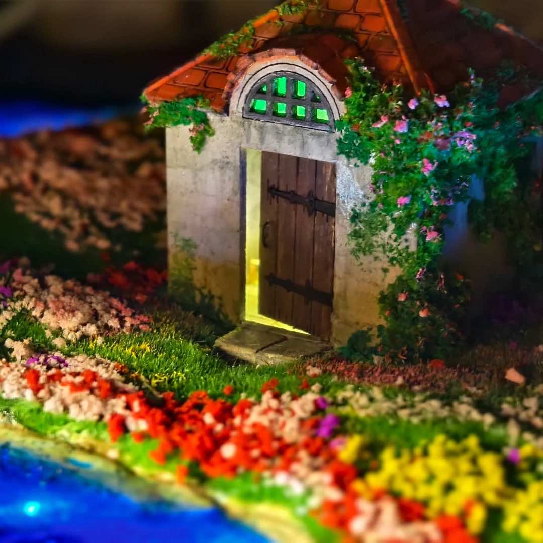 Artisan 3D Miniature Scenes - Howl's Secret Garden - eulique shop