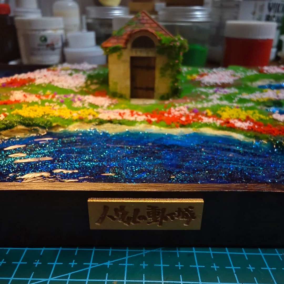 Artisan 3D Miniature Scenes - Howl's Secret Garden - eulique shop