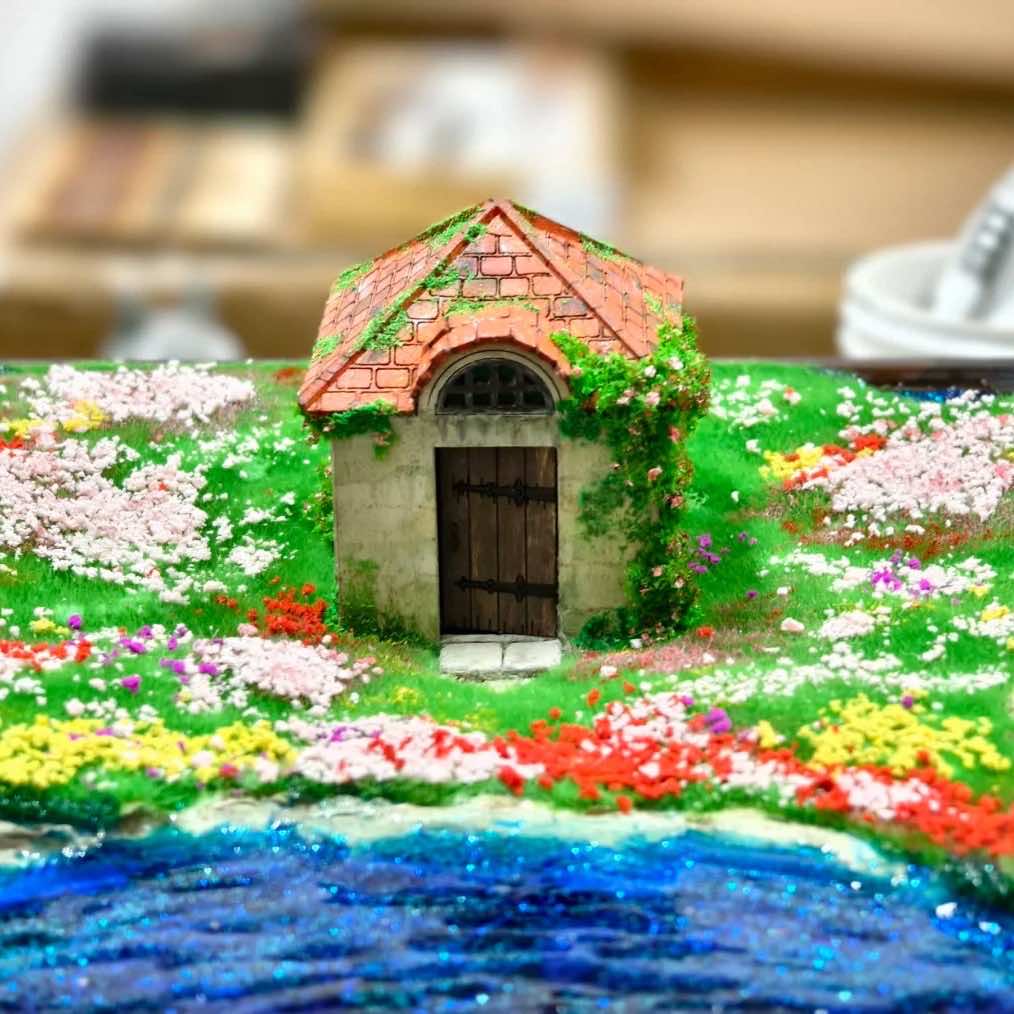 Artisan 3D Miniature Scenes - Howl's Secret Garden - eulique shop