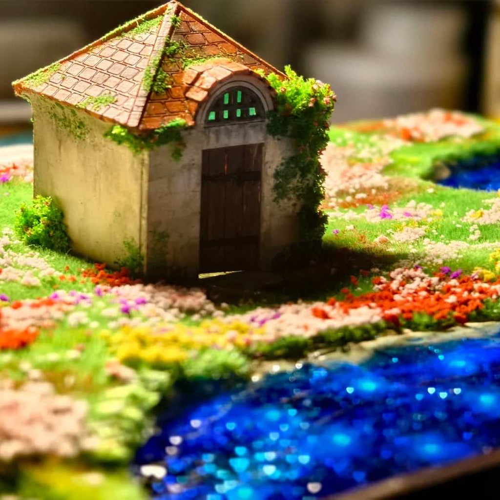 Artisan 3D Miniature Scenes - Howl's Secret Garden - eulique shop