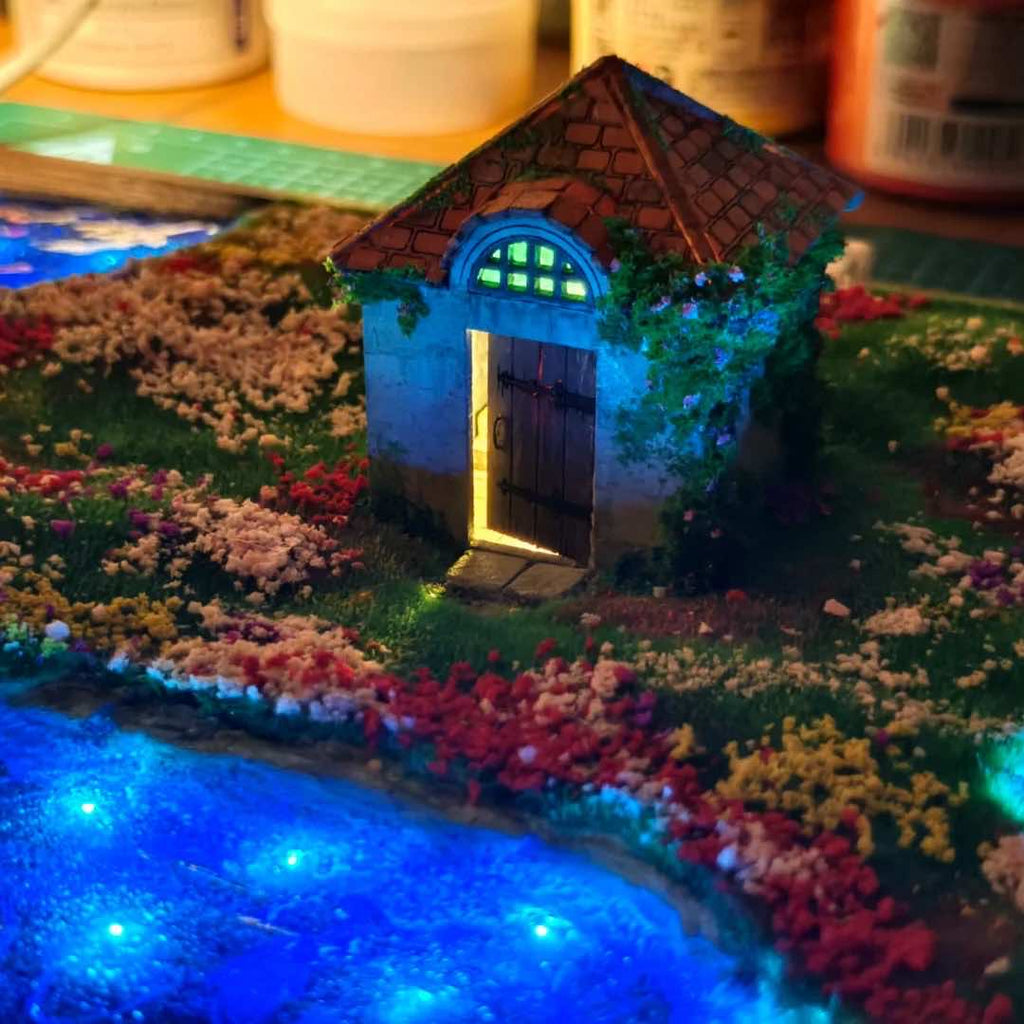 Artisan 3D Miniature Scenes - Howl's Secret Garden - eulique shop