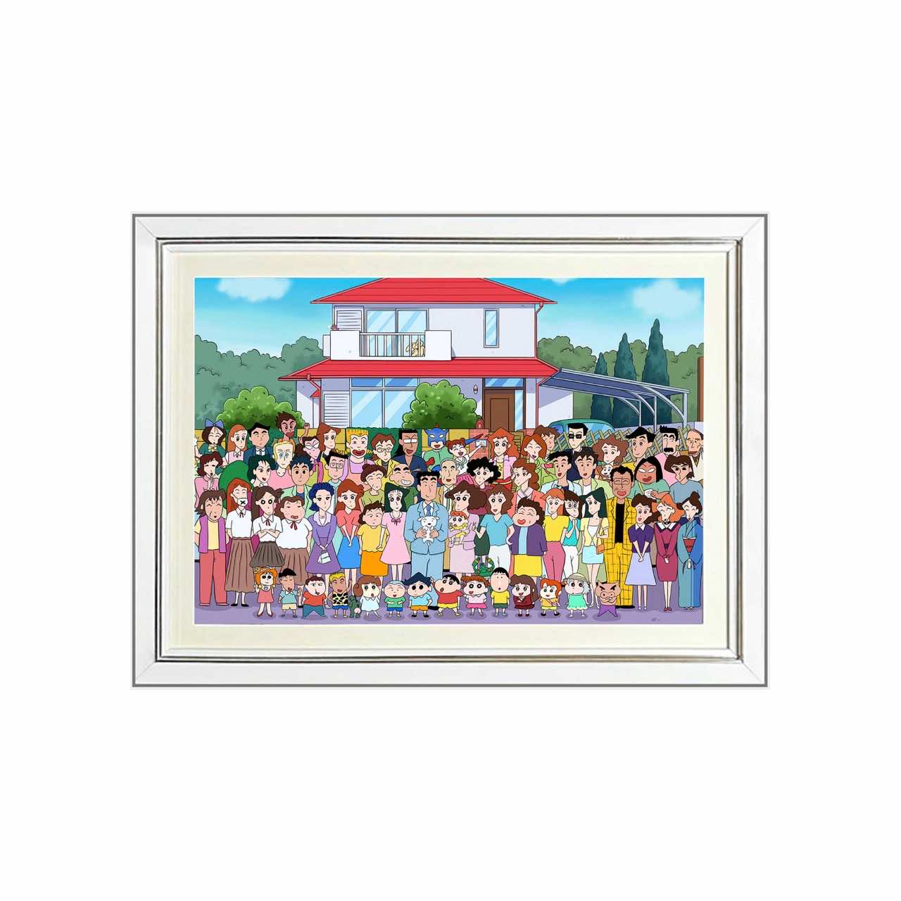 3D Paper Art Frame - Crayon Shinchan - eulique shop