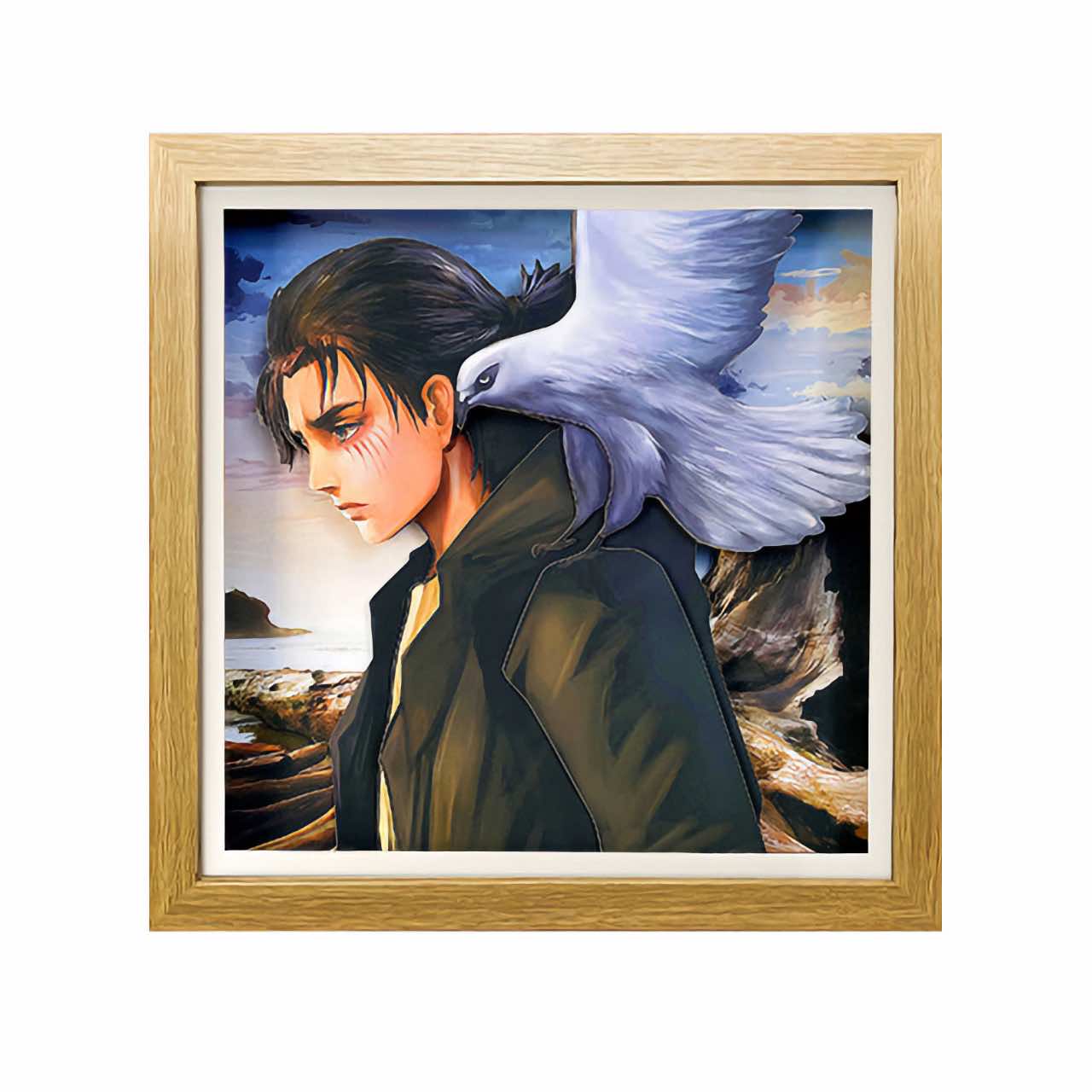 3D Paper Art Frame - Eren - eulique shop