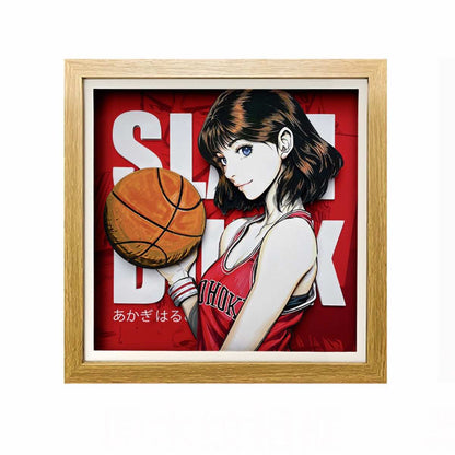 3D Paper Art Frame - Haruko