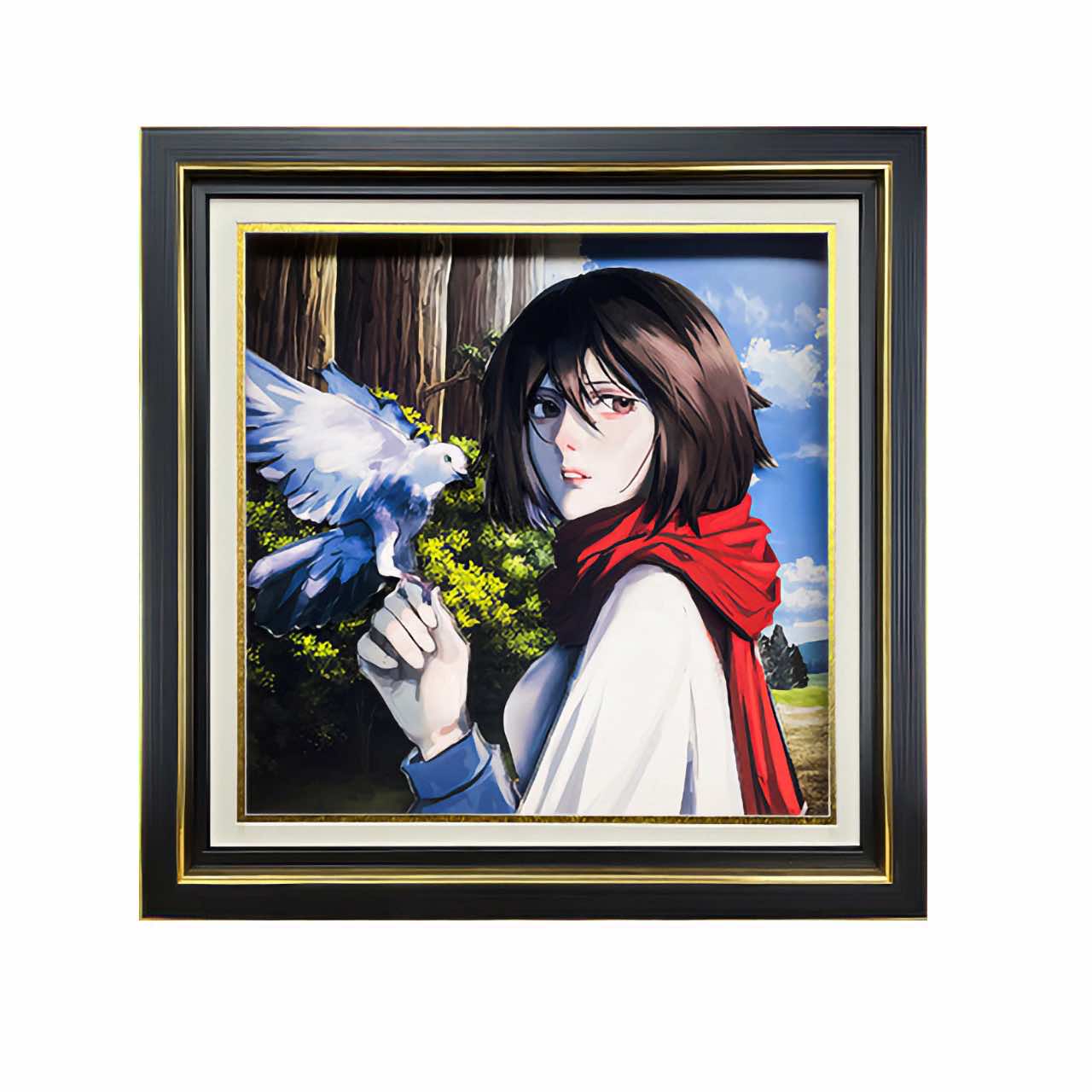 3D Paper Art Frame - Mikasa