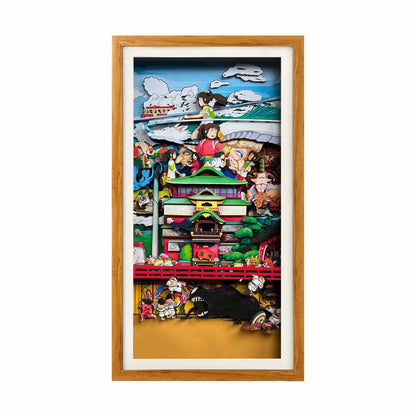 3D Paper Art Frame - The Oil House - eulique shop