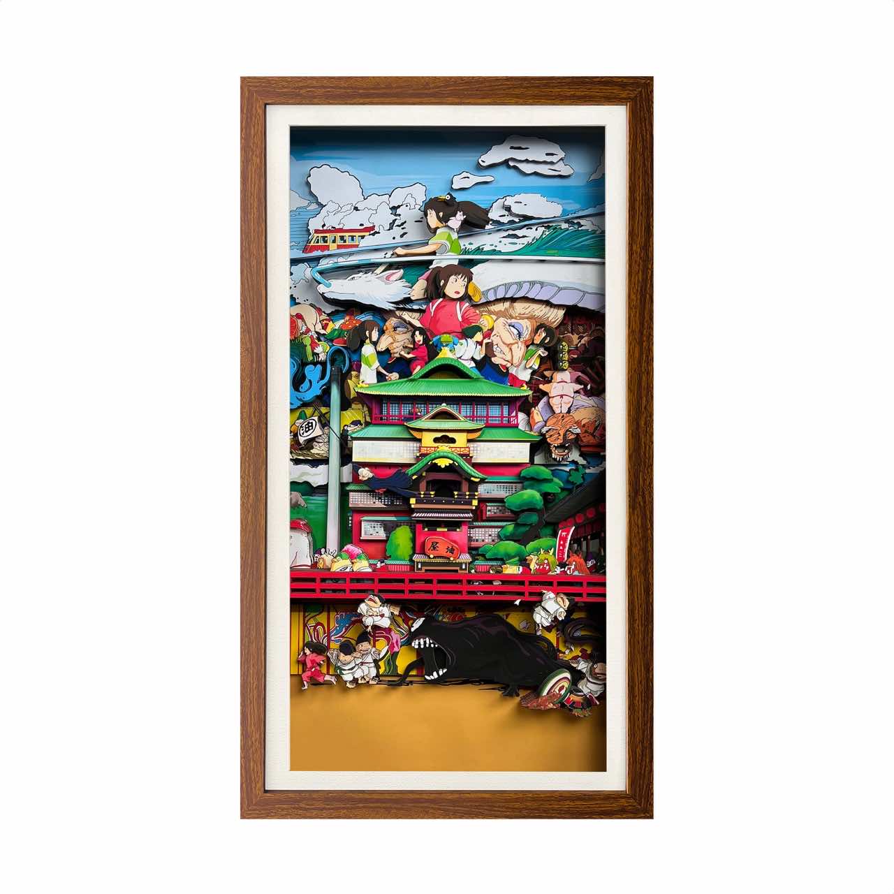 3D Paper Art Frame - The Oil House - eulique shop