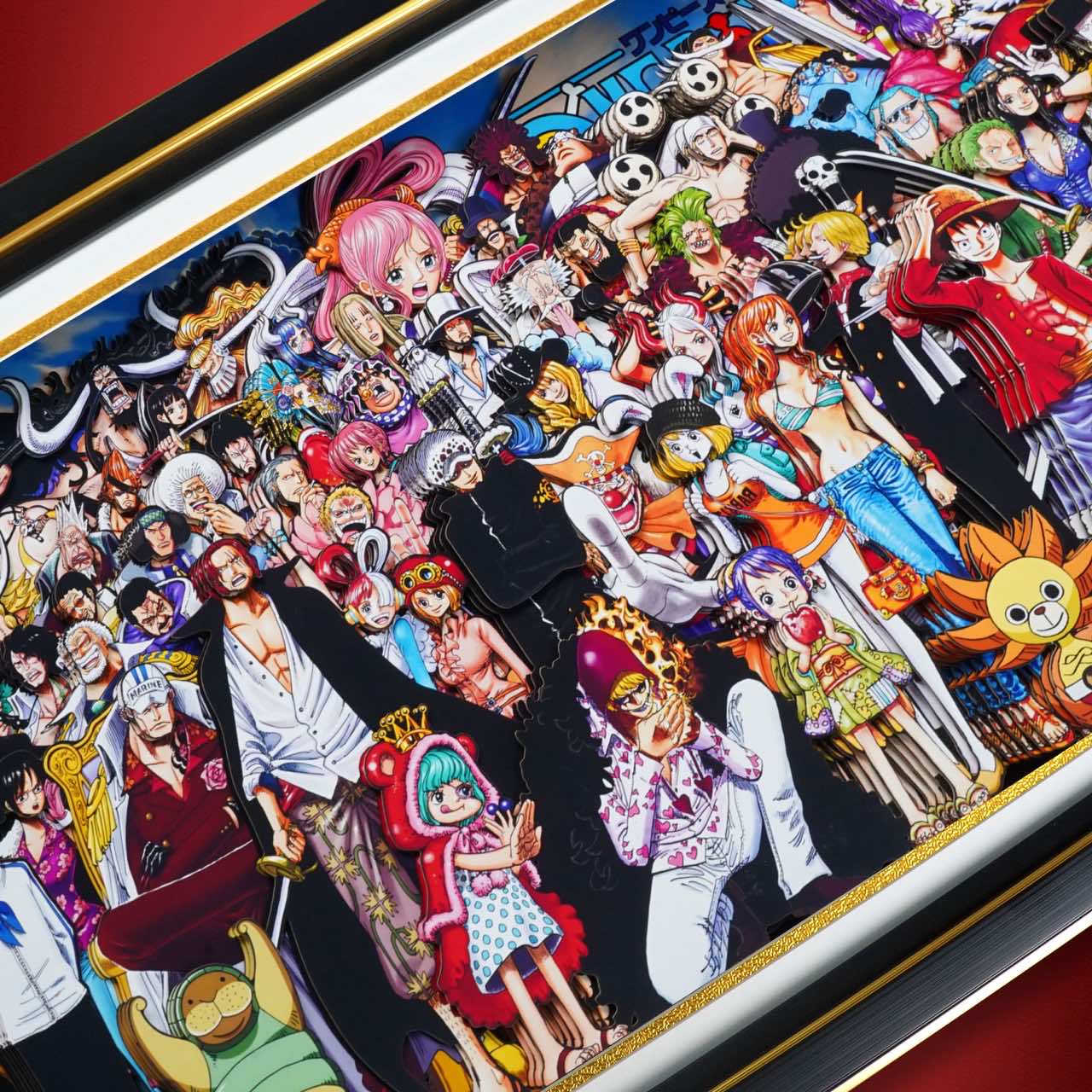 3D Paper Art Frame - One Piece #3