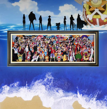 3D Paper Art Frame - One Piece #3