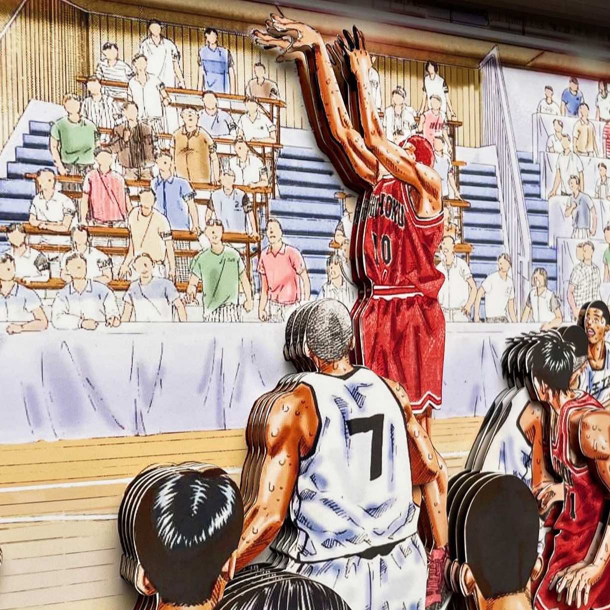 3D Paper Art Frame - Slam Dunk #5