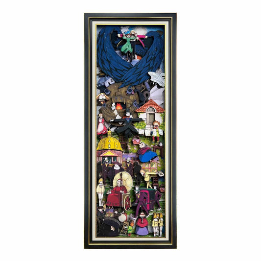 3D Paper Art Frame - Howl's Moving Castle - eulique shop