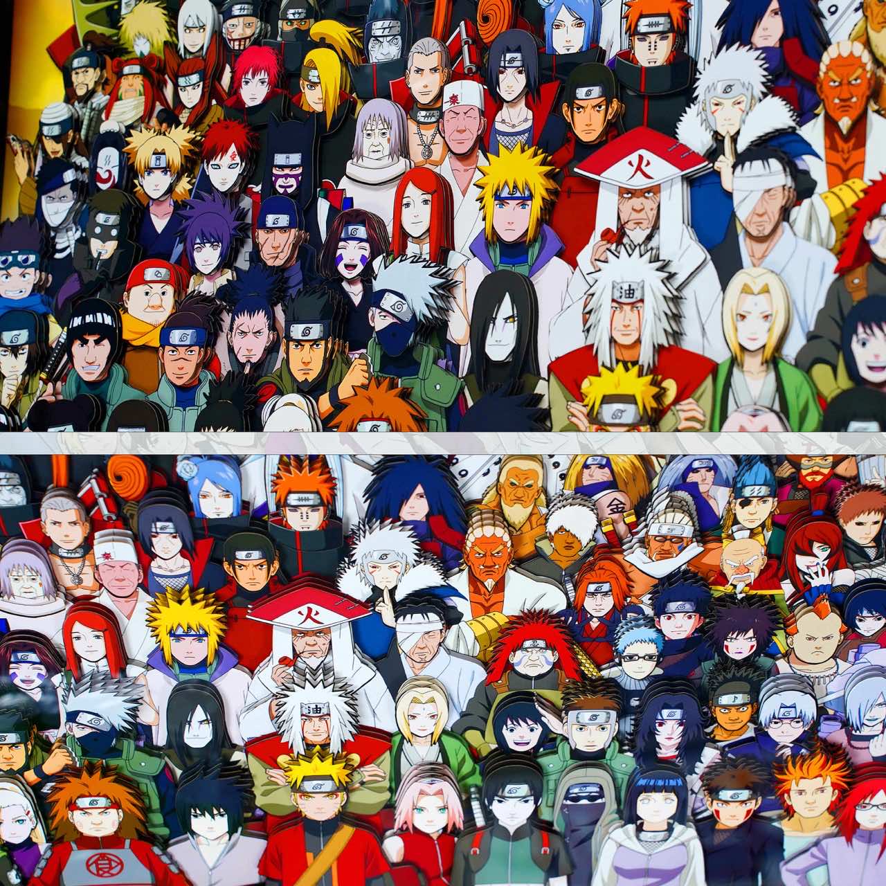 3D Paper Art Frame - Naruto