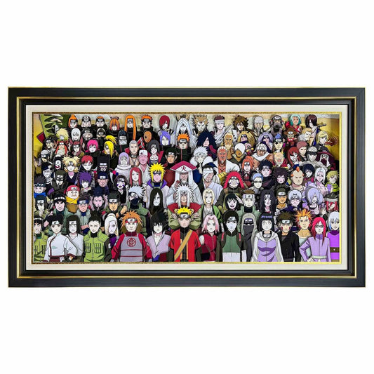 3D Paper Art Frame - Naruto - eulique shop