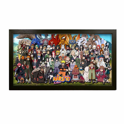 3D Paper Art Frame - Naruto #2