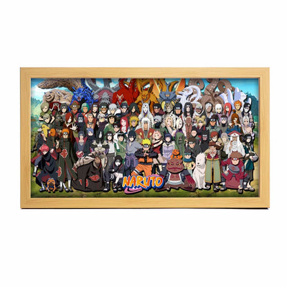 3D Paper Art Frame - Naruto #2