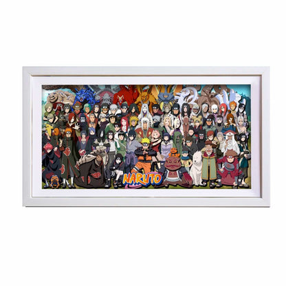 3D Paper Art Frame - Naruto #2