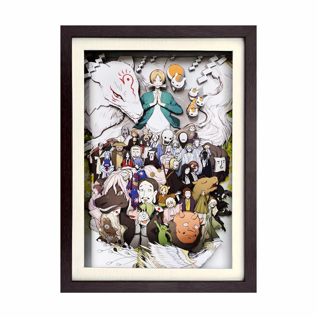 3D Paper Art Frame - Natsume's Book of Friends