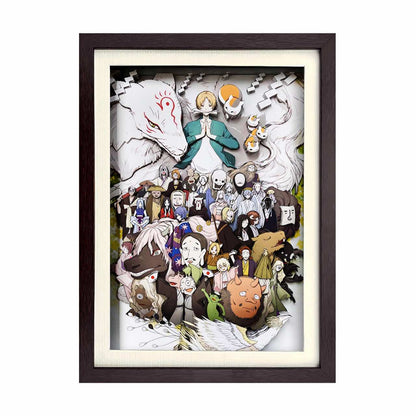 3D Paper Art Frame - Natsume's Book of Friends - eulique shop