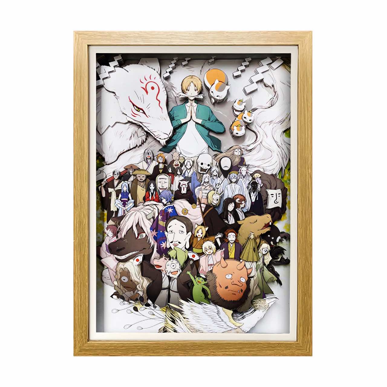 3D Paper Art Frame - Natsume's Book of Friends - eulique shop