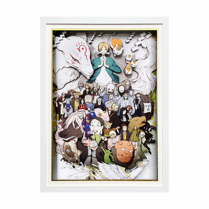 3D Paper Art Frame - Natsume's Book of Friends - eulique shop