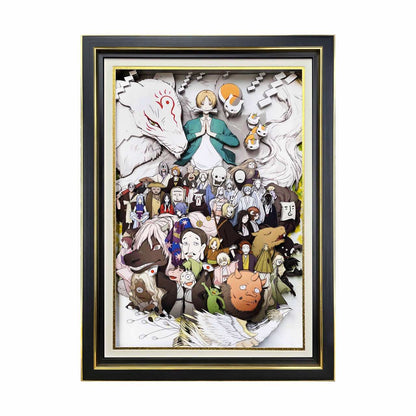 3D Paper Art Frame - Natsume's Book of Friends - eulique shop