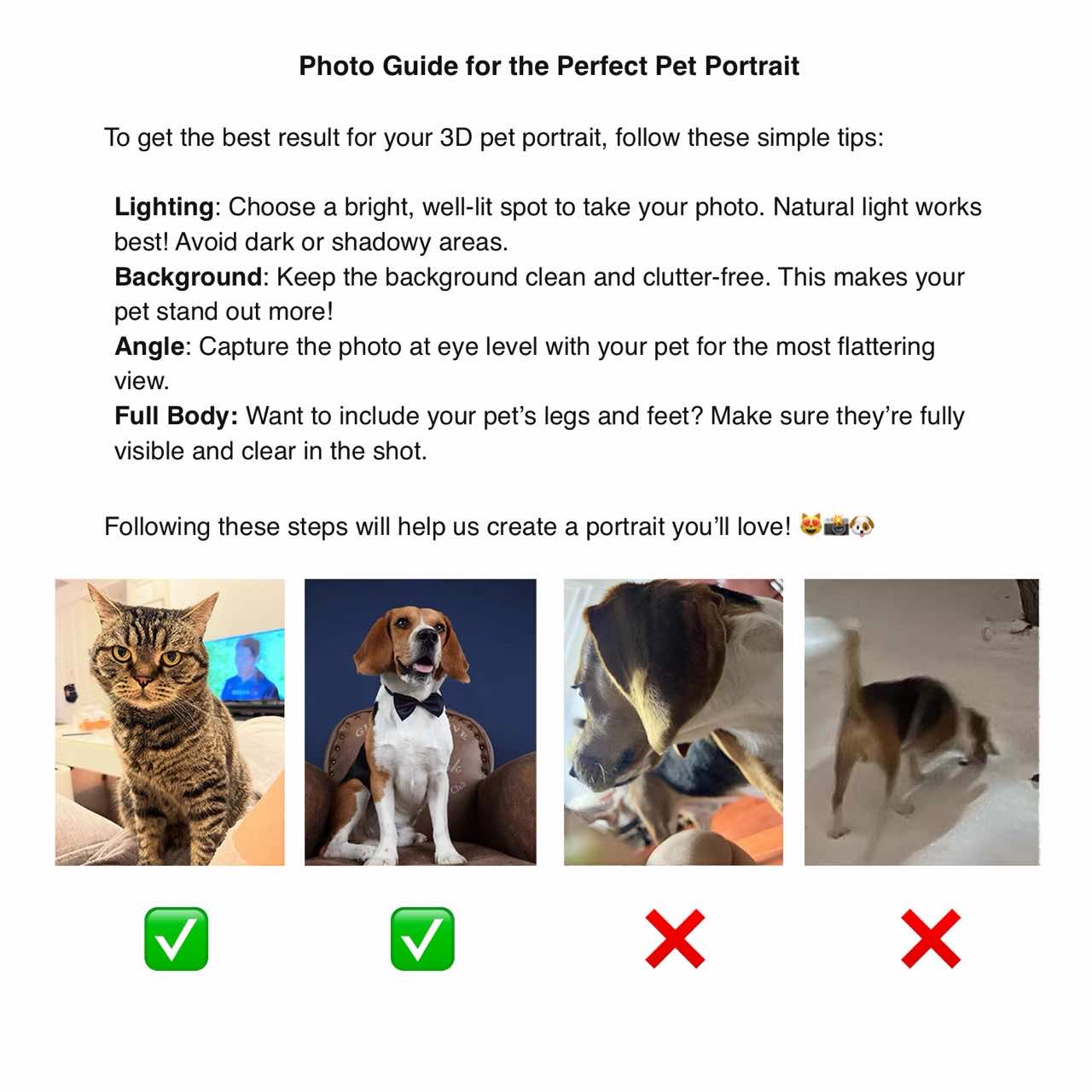 eulique® Custom 3D Pet Portrait - eulique shop