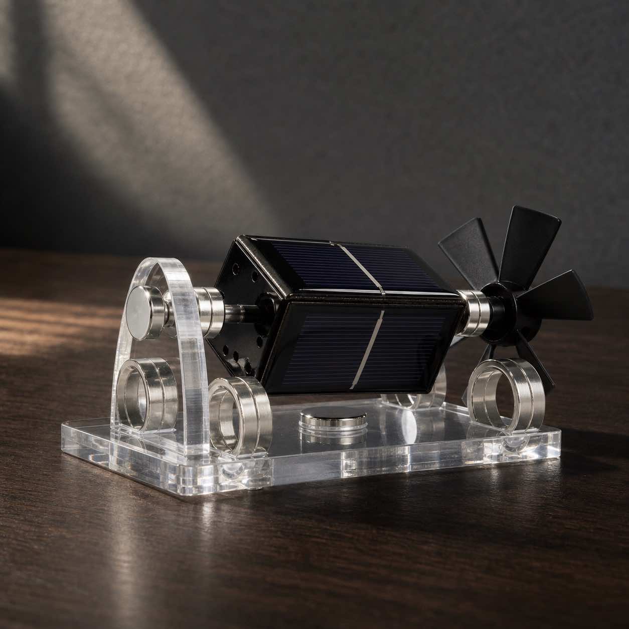 AeroFlux Levitating Solar Kinetic Sculpture