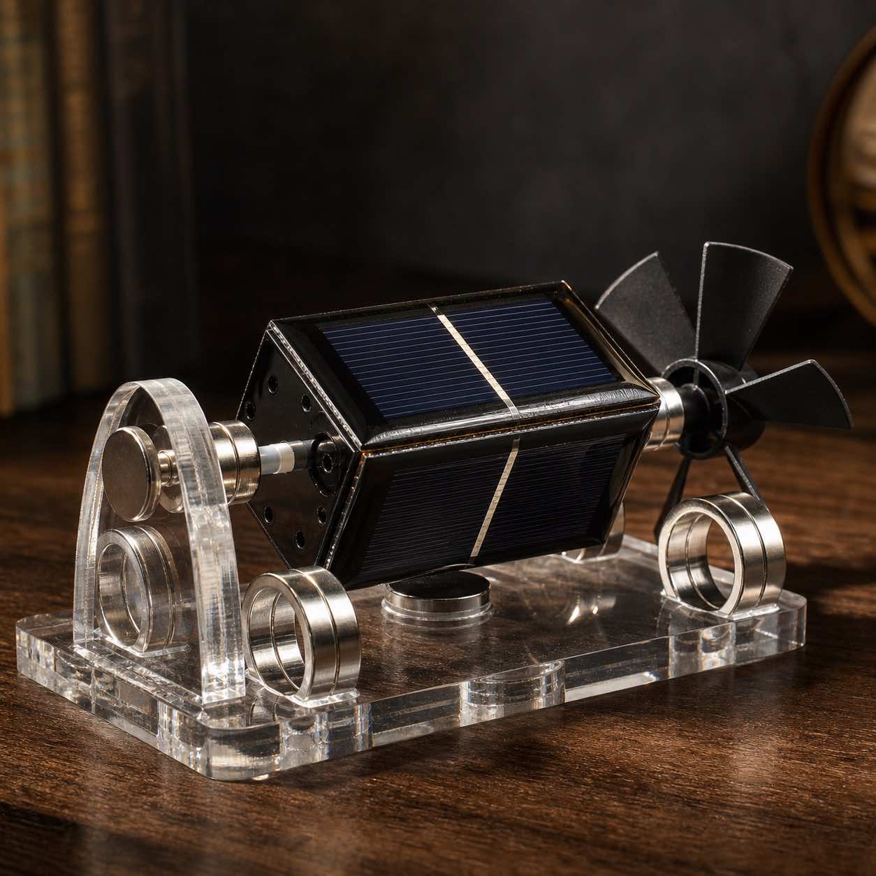 AeroFlux™ Levitating Solar Kinetic Sculpture