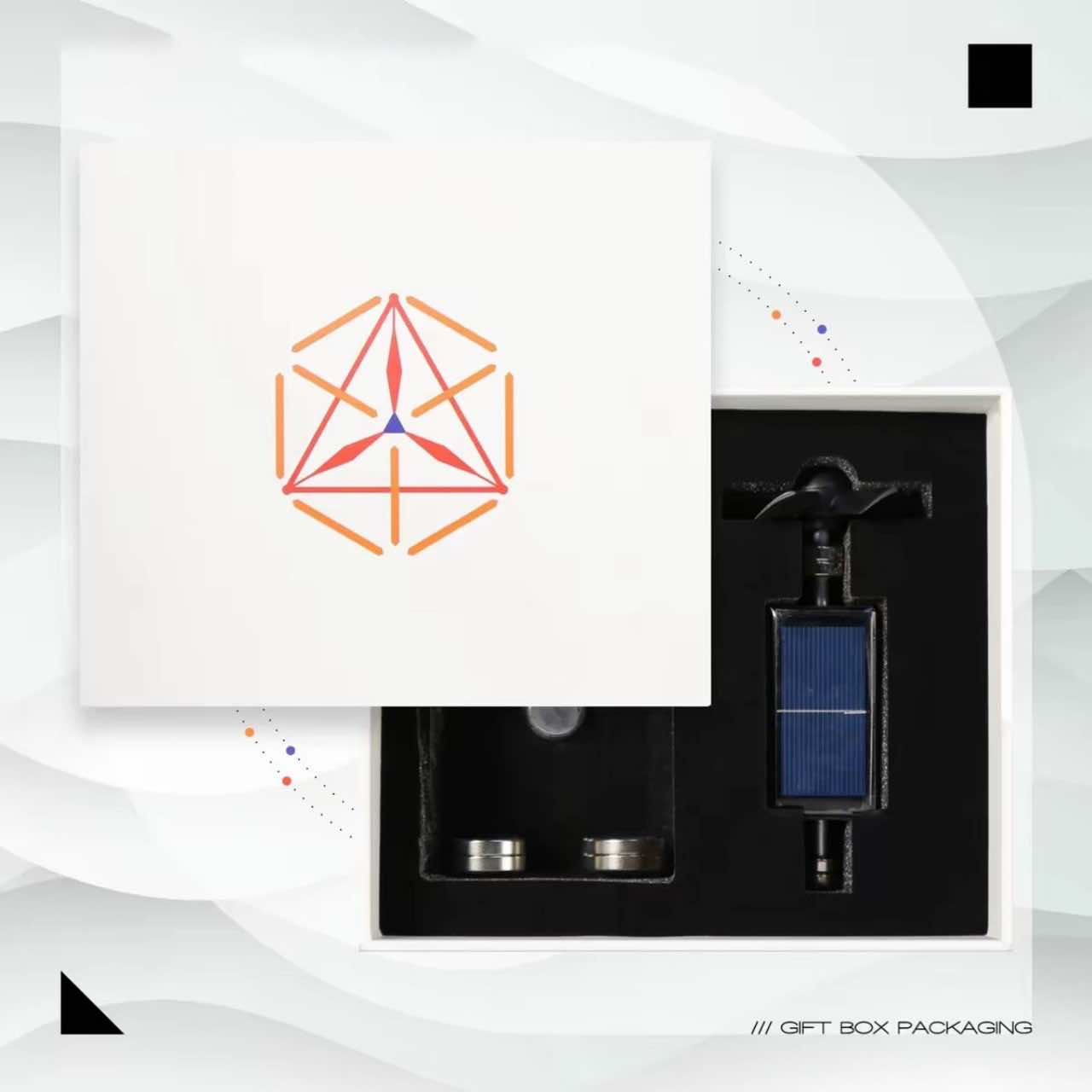 AeroFlux™ Levitating Solar Kinetic Sculpture