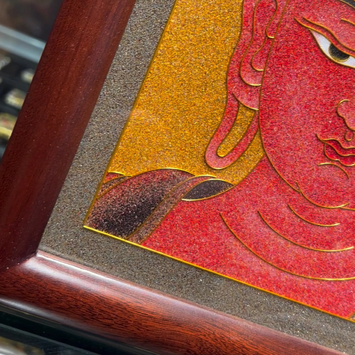 Amitabha - Handcrafted Cloisonné Art