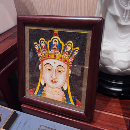 Ksitigarbha - Handcrafted Cloisonné Art