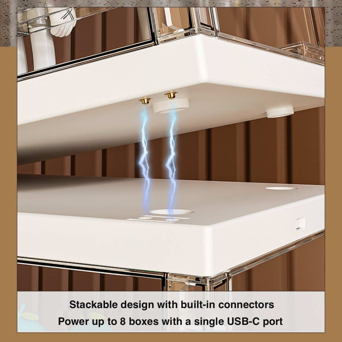 LumiStack Display - LED Anime Merch Dispaly Box - eulique shop
