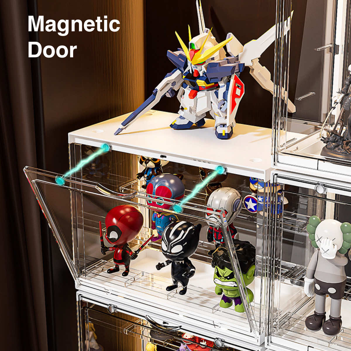 LumiStack Display - LED Anime Merch Dispaly Box - eulique shop