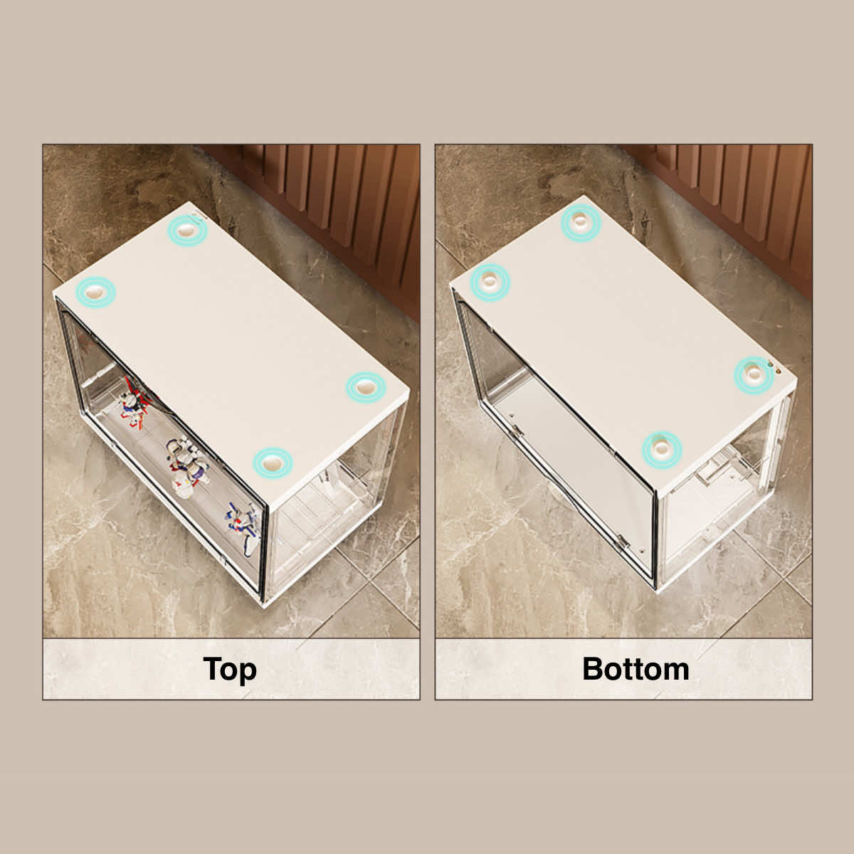 LumiStack Display - LED Anime Merch Dispaly Box - eulique shop