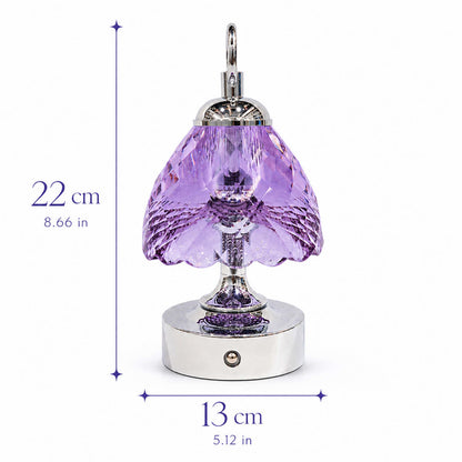 Lumaire™ Crystal Ambiance Lamp - Violet