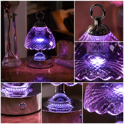 Lumaire™ Crystal Ambiance Lamp - Violet