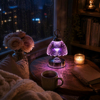 Lumaire™ Crystal Ambiance Lamp - Violet