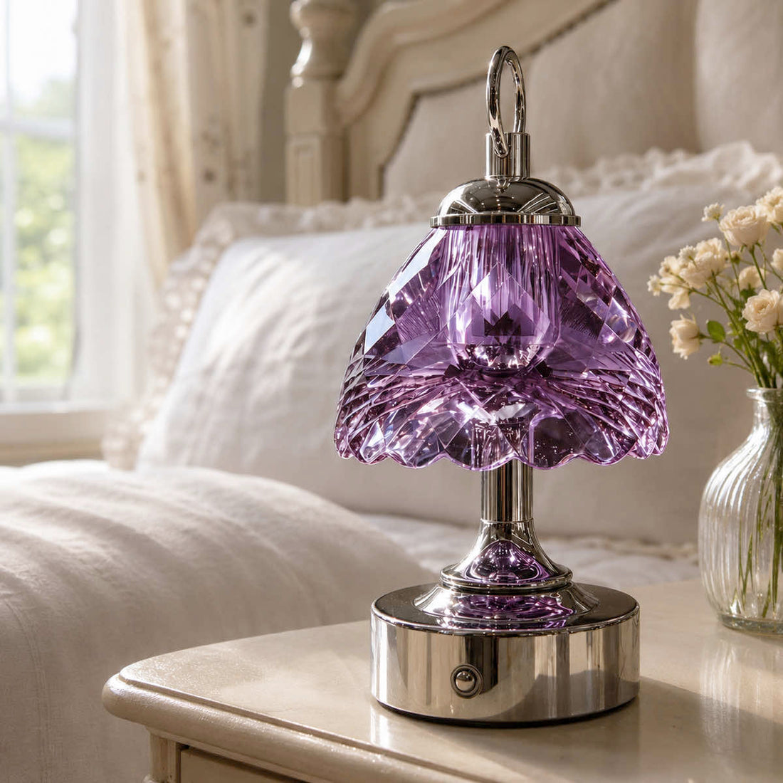 Lumaire™ Crystal Ambiance Lamp - Violet