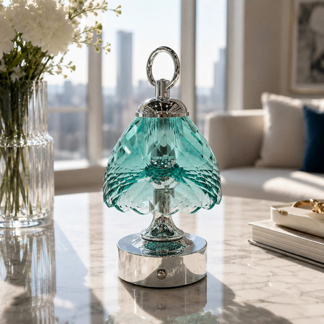 Lumaire™ Crystal Ambiance Lamp - Mint