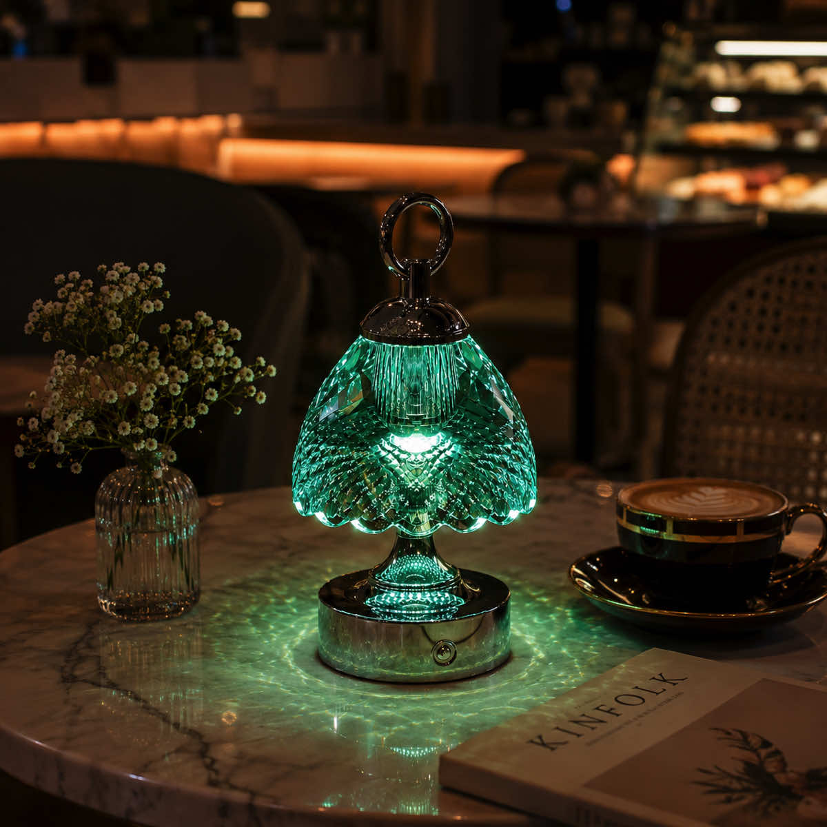 Lumaire™ Crystal Ambiance Lamp - Mint