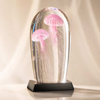 Lumaire™ Jellyfish Crystal Art - Roseveil