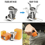 FireDrake™ Foldable Mini Camp Stove - eulique shop
